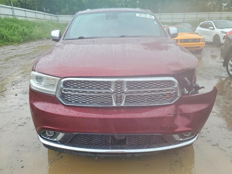 2017 Dodge Durango მანქანა იყიდება აუქციონზე, vin: 1C4SDJET5HC748646, აუქციონის ნომერი: 56136136