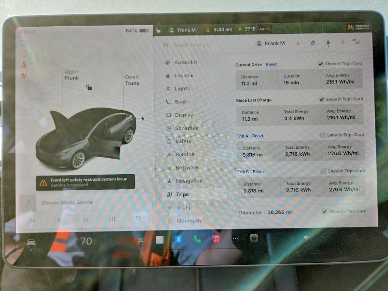 Aukcja sprzedaży 2022 Tesla Model 3, vin: 5YJ3E1EB0NF124065, numer aukcji: 56069646