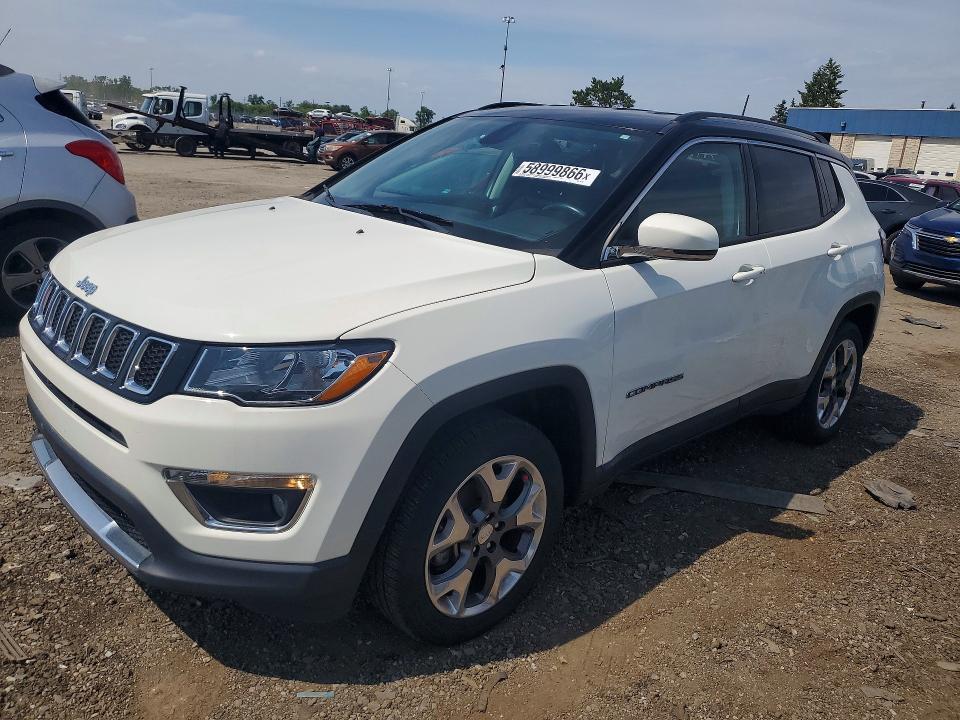 58999866 :رقم المزاد ، 3C4NJDCB5KT741712 vin ، 2019 Jeep Compass مزاد بيع