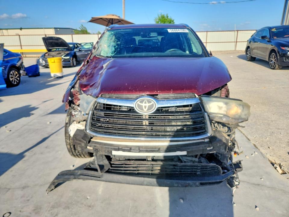 2014 Toyota Highlander მანქანა იყიდება აუქციონზე, vin: 5TDYKRFH8ES013730, აუქციონის ნომერი: 56864156
