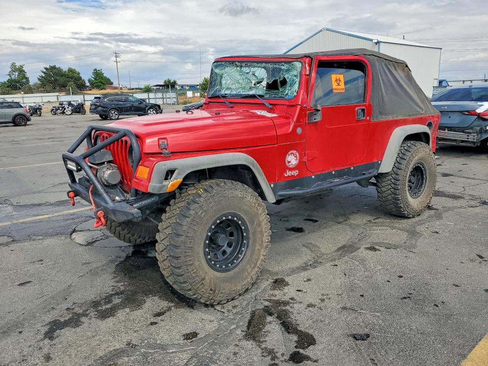 Auction sale of the 2004 Jeep Wrangler / Tj, vin: 1J4FA49S04P766448, lot number: 58333976