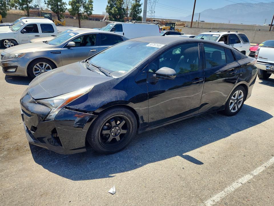 55787586 :رقم المزاد ، JTDKARFU6H3531492 vin ، 2017 Toyota Prius مزاد بيع