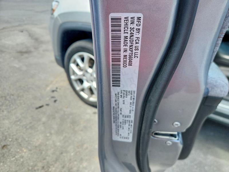58214846 :رقم المزاد ، 3C4NJDFNXPT560408 vin ، 2023 Jeep Compass مزاد بيع