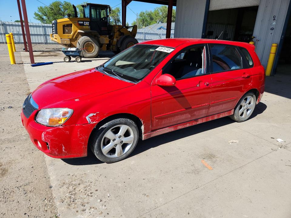 55616746 :رقم المزاد ، KNAFE161175000486 vin ، 2007 Kia Spectra5 مزاد بيع