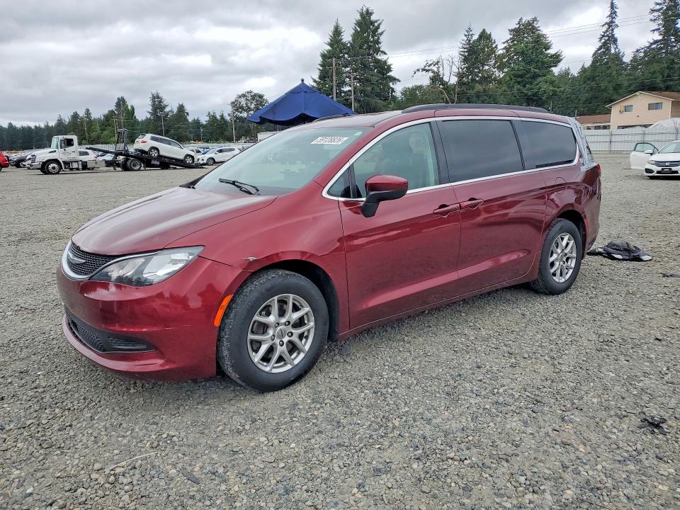 59128826 :رقم المزاد ، 2C4RC1DG2MR509188 vin ، 2021 Chrysler Voyager مزاد بيع