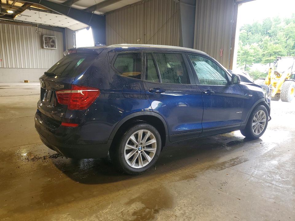 2016 Bmw X3 მანქანა იყიდება აუქციონზე, vin: 5UXWX9C52G0D75188, აუქციონის ნომერი: 57836466