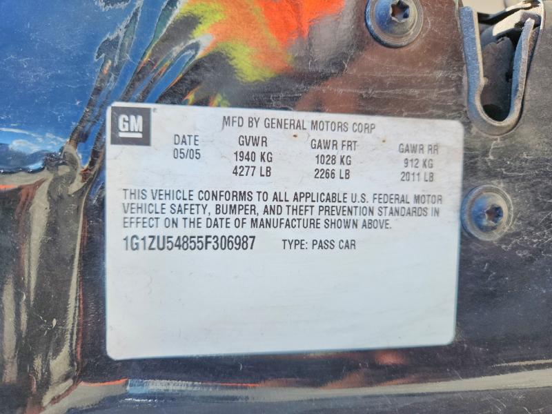 Продажа на аукционе авто 2005 Chevrolet Malibu, vin: 1G1ZU54855F306987, номер лота: 55455236