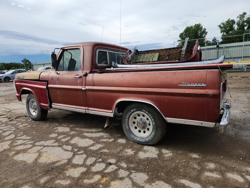 1967 Ford F100 მანქანა იყიდება აუქციონზე, vin: F10YRB16704000000, აუქციონის ნომერი: 55605526