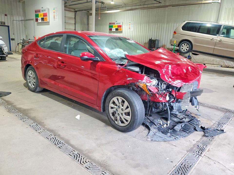 Продажа на аукционе авто 2017 Hyundai Elantra, vin: KMHD74LF7HU315656, номер лота: 58131616