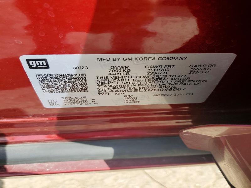 58813036 :رقم المزاد ، KL4AMGSL1RB046067 vin ، 2024 Buick Encore Gx مزاد بيع