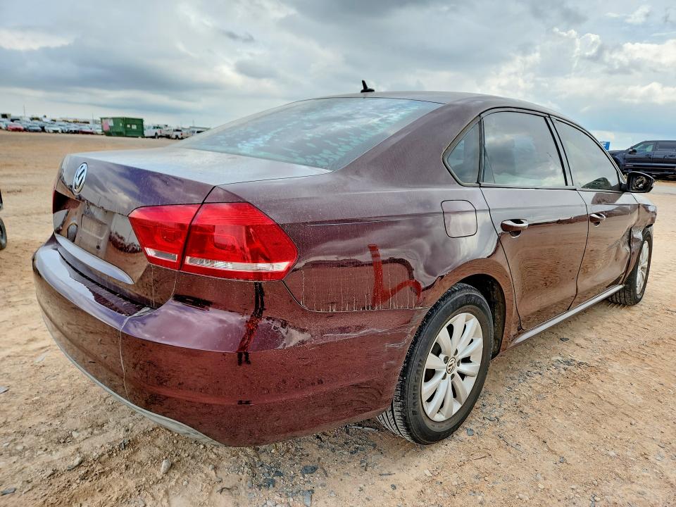 2013 Volkswagen Passat მანქანა იყიდება აუქციონზე, vin: 1VWAH7A37DC052225, აუქციონის ნომერი: 56127336
