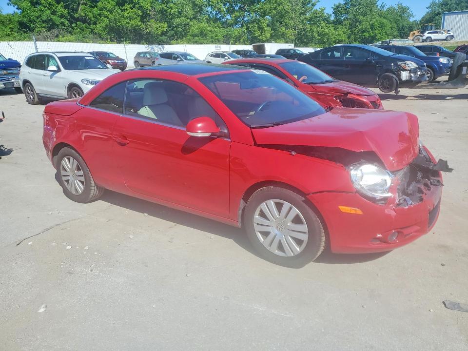 2008 Volkswagen Eos მანქანა იყიდება აუქციონზე, vin: WVWBA71F88V033764, აუქციონის ნომერი: 54985106