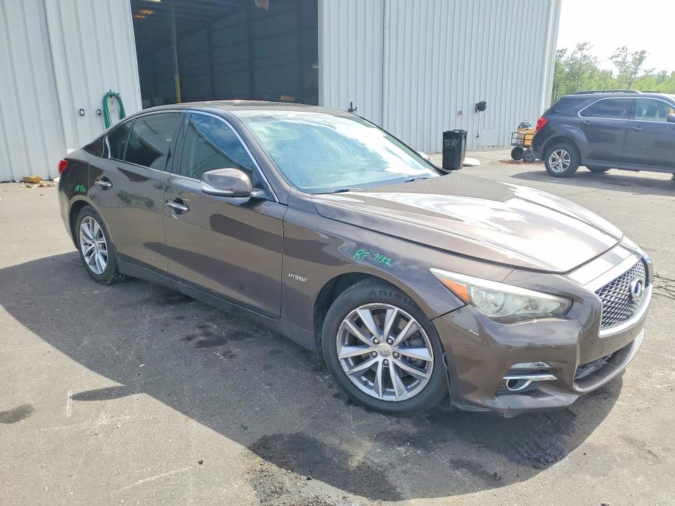 Продаж на аукціоні авто 2014 Infiniti Q50 Hybrid, vin: JN1AV7AP0EM691379, номер лоту: 57637896