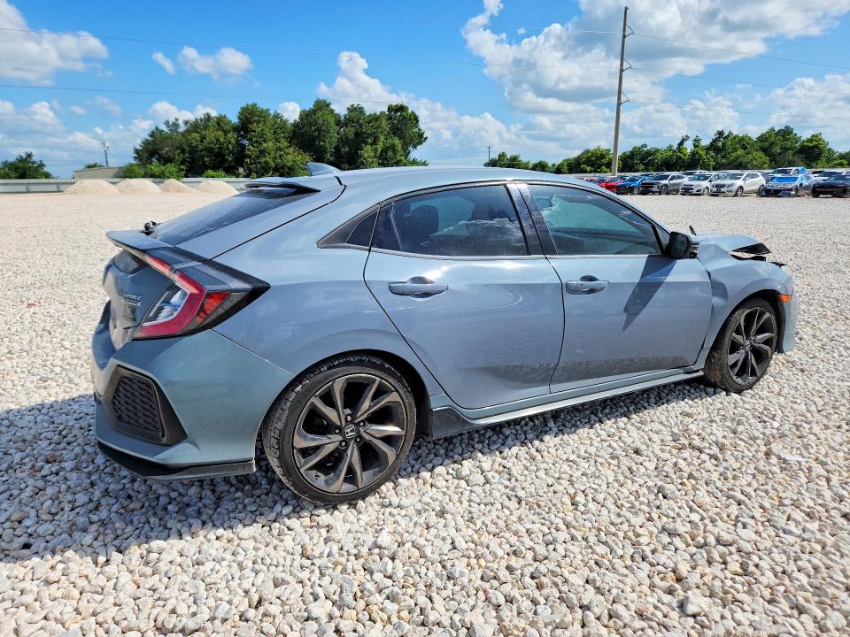 57047746 :رقم المزاد ، SHHFK7H99HU222662 vin ، 2017 Honda Civic مزاد بيع