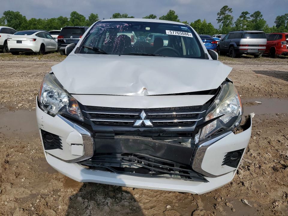 2021 Mitsubishi Mirage მანქანა იყიდება აუქციონზე, vin: ML32FUFJ2MHF02052, აუქციონის ნომერი: 57765086