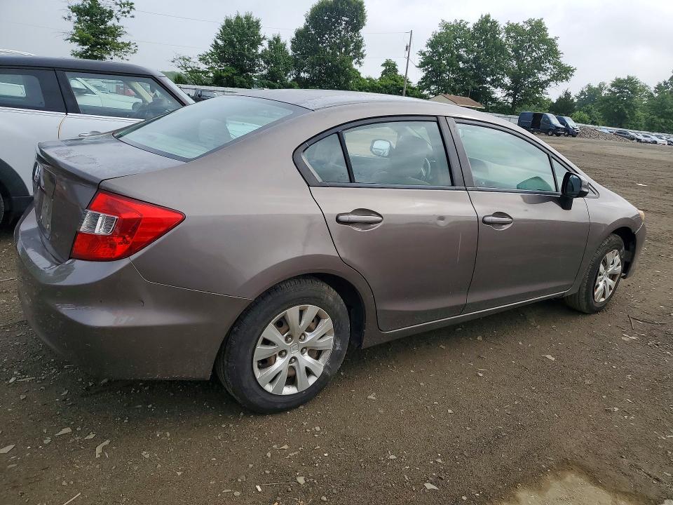 2012 Honda Civic მანქანა იყიდება აუქციონზე, vin: 2HGFB2F50CH569323, აუქციონის ნომერი: 56990406