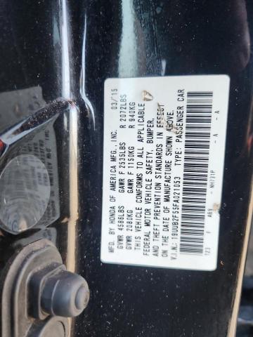 2015 Acura Tlx მანქანა იყიდება აუქციონზე, vin: 19UUB2F55FA021053, აუქციონის ნომერი: 58982866