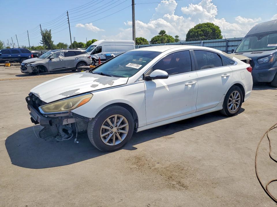 2018 Hyundai Sonata მანქანა იყიდება აუქციონზე, vin: 5NPE24AF4JH646592, აუქციონის ნომერი: 59551756