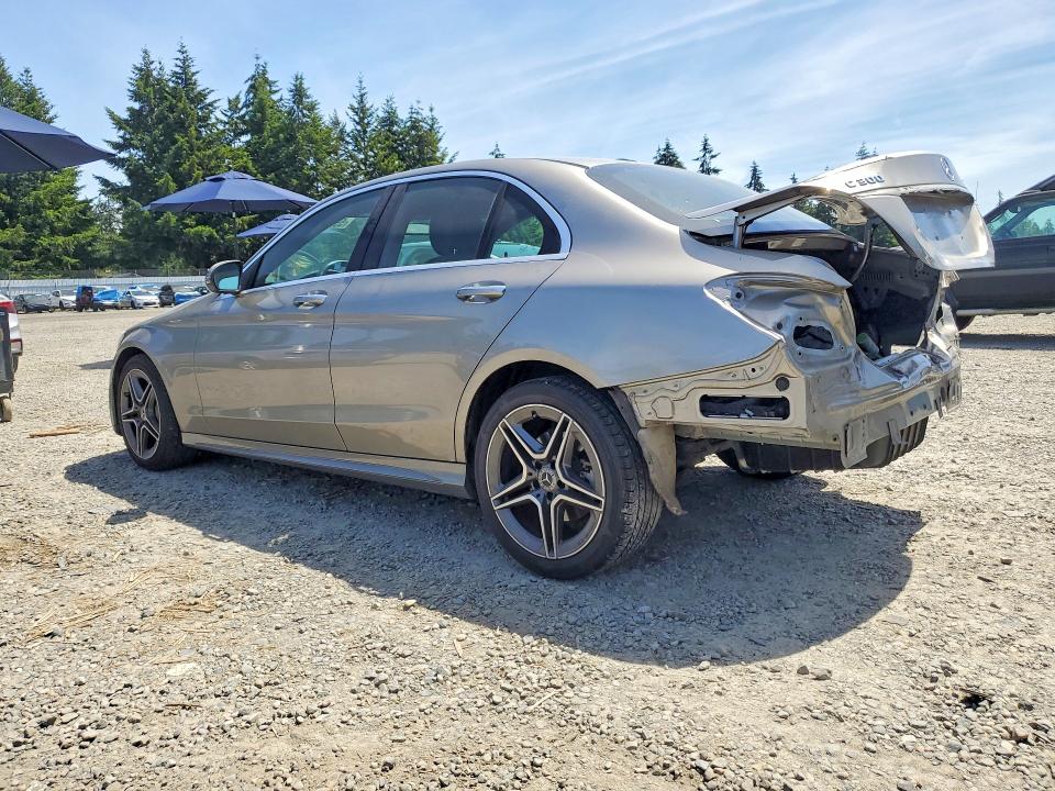 55318066 :رقم المزاد ، WDDWF8EB4LR549949 vin ، 2020 Mercedes-benz C مزاد بيع