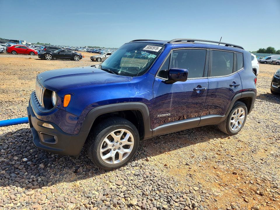 Продаж на аукціоні авто 2018 Jeep Renegade, vin: ZACCJBBB9JPJ35362, номер лоту: 58583976