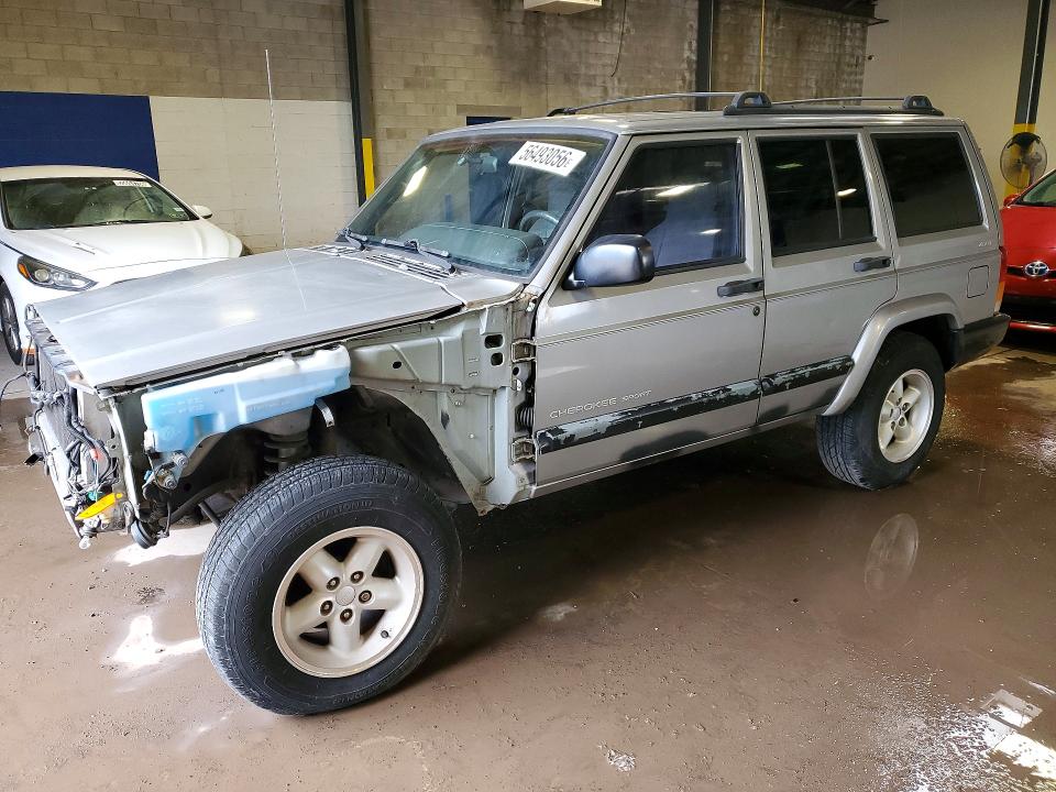 56493056 :رقم المزاد ، 1J4FF48S1YL152346 vin ، 2000 Jeep Cherokee مزاد بيع