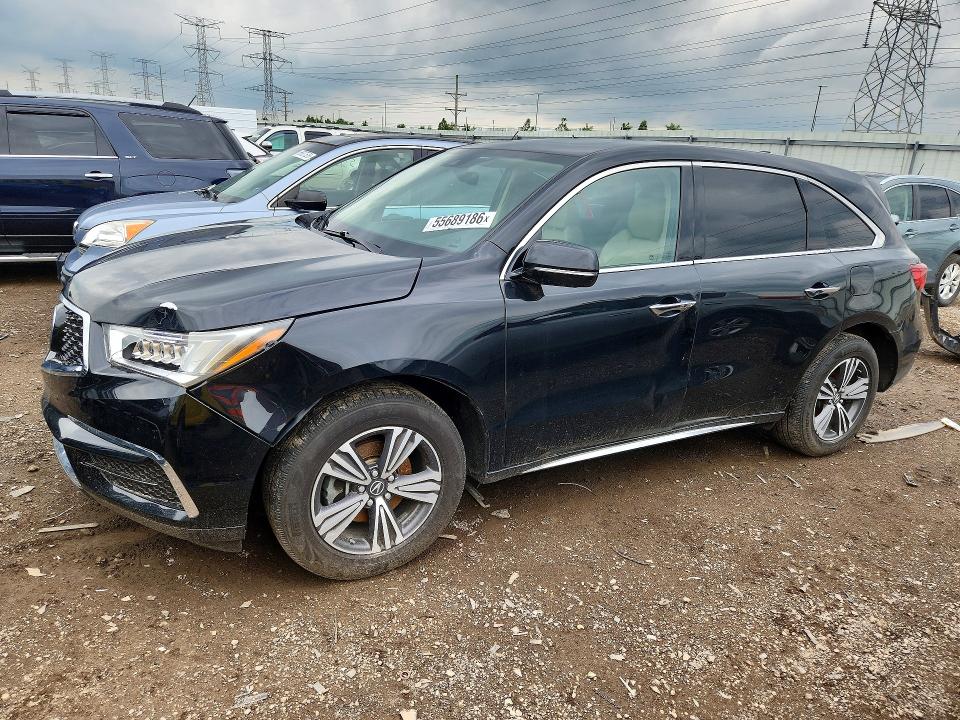 55689186 :رقم المزاد ، 5J8YD4H35JL021795 vin ، 2018 Acura Mdx مزاد بيع