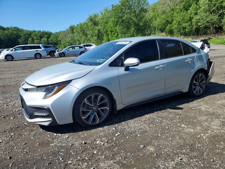 Aukcja sprzedaży 2021 Toyota Corolla, vin: 5YFS4MCE4MP078000, numer aukcji: 55095766