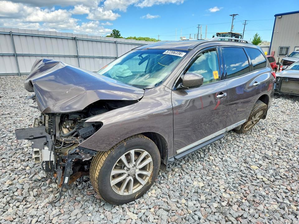 2015 Nissan Pathfinder მანქანა იყიდება აუქციონზე, vin: 5N1AR2MM4FC622039, აუქციონის ნომერი: 57396336