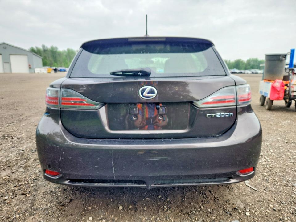 56829756 :رقم المزاد ، JTHKD5BH9C2075865 vin ، 2012 Lexus Ct مزاد بيع