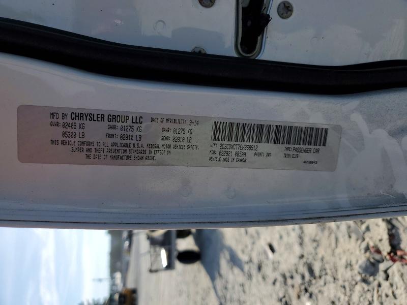 56231136 :رقم المزاد ، 2C3CDXCT7EH368912 vin ، 2014 Dodge Charger مزاد بيع