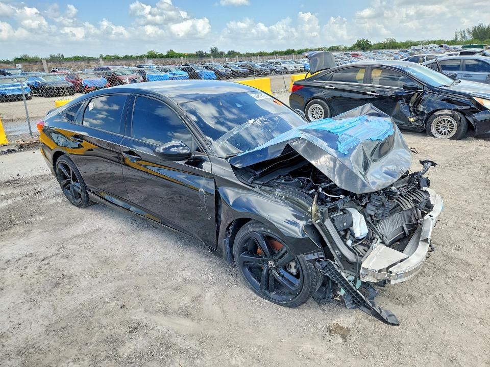58451616 :رقم المزاد ، 1HGCV1F34NA086745 vin ، 2022 Honda Accord مزاد بيع