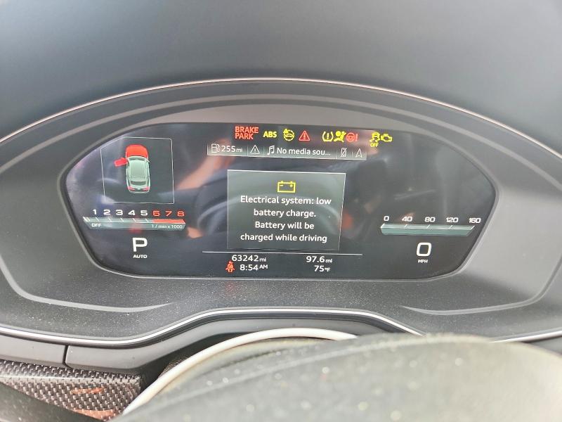 Продажа на аукционе авто 2021 Audi S5, vin: WAUC4CF5XMA043702, номер лота: 58702866