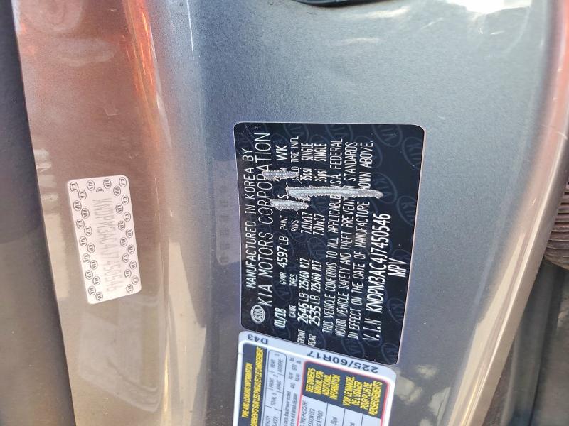 57752826 :رقم المزاد ، KNDPM3AC4J7450546 vin ، 2018 Kia Sportage مزاد بيع