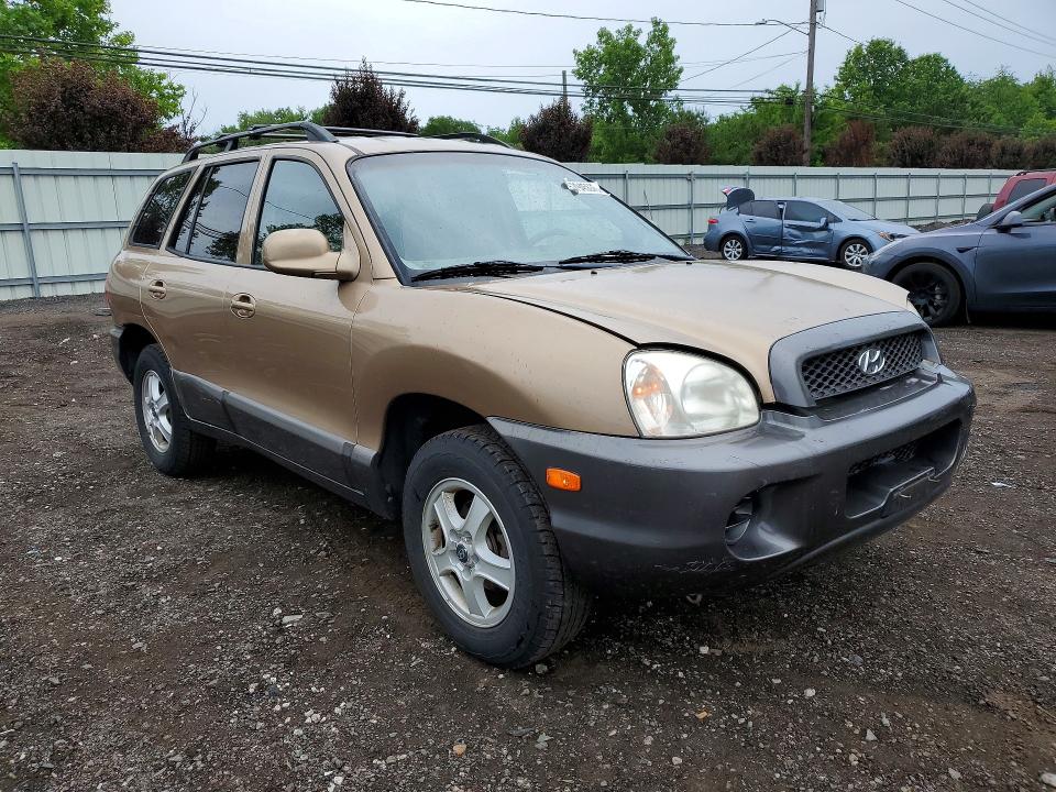 2004 Hyundai Santa Fe მანქანა იყიდება აუქციონზე, vin: KM8SB12B14U713197, აუქციონის ნომერი: 57945676