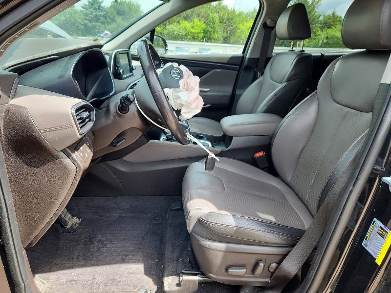 57627756 :رقم المزاد ، 5NMS53AA6KH053128 vin ، 2019 Hyundai Santa Fe مزاد بيع