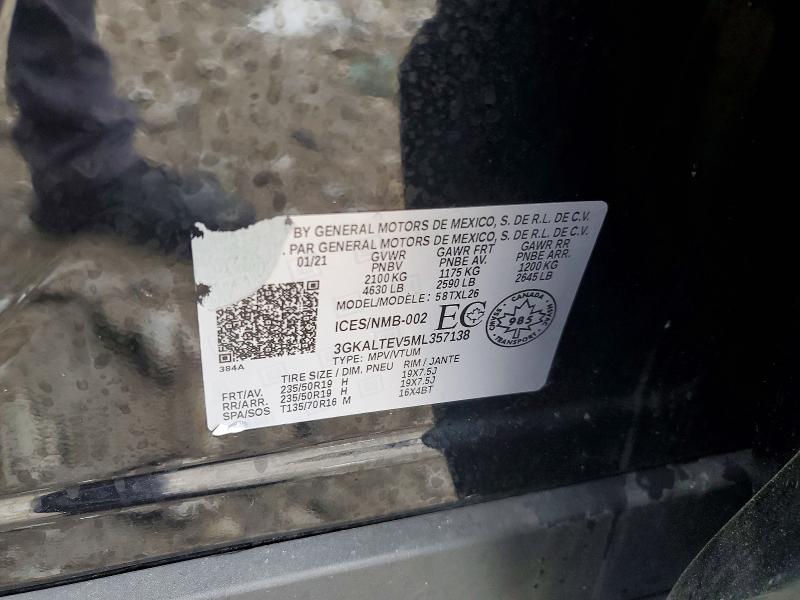 Продаж на аукціоні авто 2021 Gmc Terrain, vin: 3GKALTEV5ML357138, номер лоту: 56599906