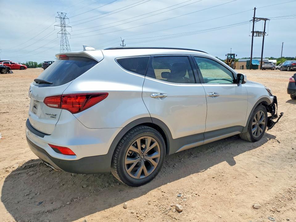 2017 Hyundai Santa Fe Sport მანქანა იყიდება აუქციონზე, vin: 5XYZW4LAXHG386496, აუქციონის ნომერი: 56780296
