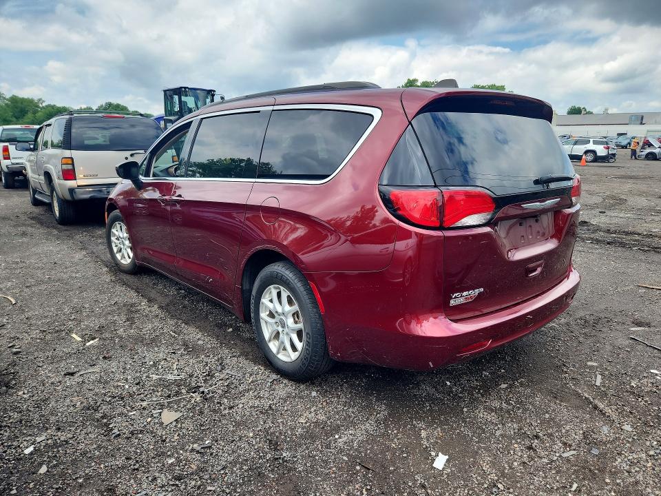 57536766 :رقم المزاد ، 2C4RC1DG6MR533865 vin ، 2021 Chrysler Voyager مزاد بيع