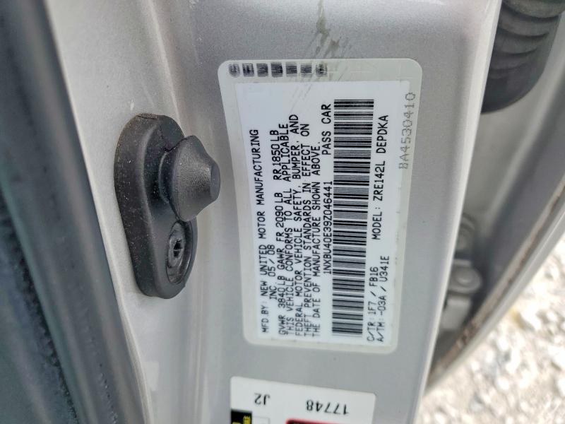 Продаж на аукціоні авто 2009 Toyota Corolla, vin: 1NXBU40E39Z046441, номер лоту: 56680276