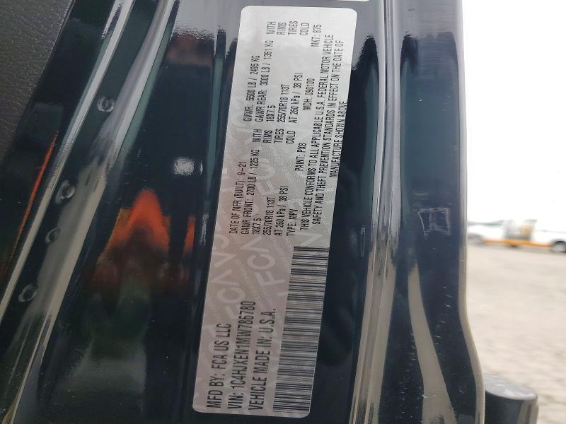 Продаж на аукціоні авто 2021 Jeep Wrangler Unlimited, vin: 1C4HJXEN1MW786780, номер лоту: 56616646