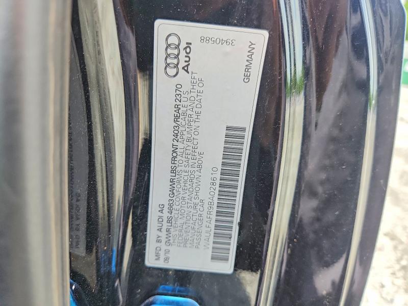 Продажа на аукционе авто 2011 Audi A5, vin: WAULFAFR9BA028610, номер лота: 56962436