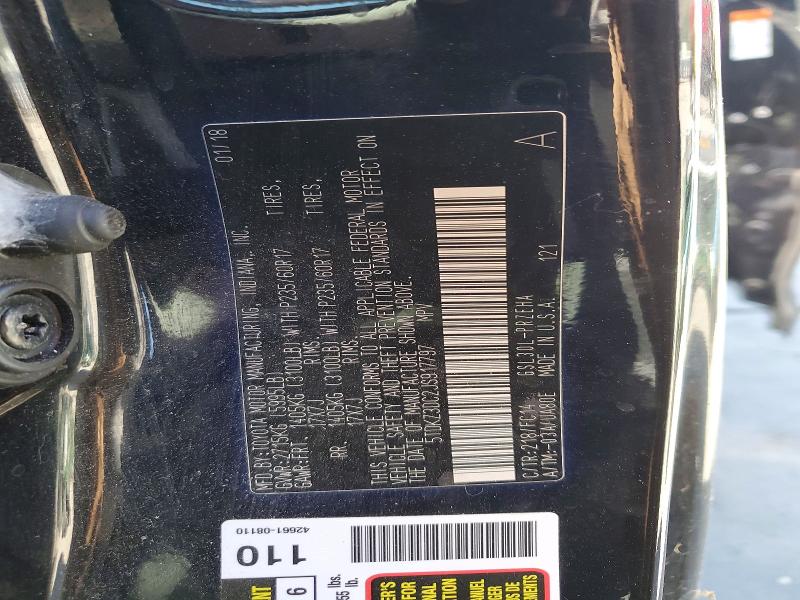 Продаж на аукціоні авто 2018 Toyota Sienna, vin: 5TDKZ3DC2JS917797, номер лоту: 56509676