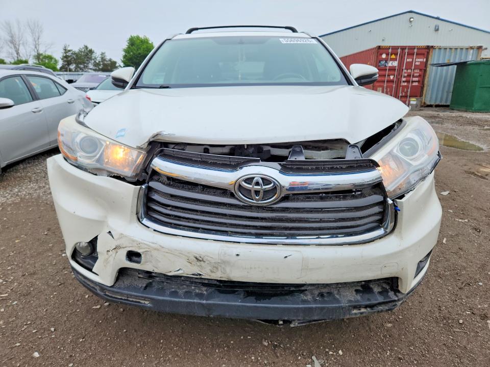 Продаж на аукціоні авто 2015 Toyota Highlander, vin: 5TDDKRFHXFS114431, номер лоту: 55696926