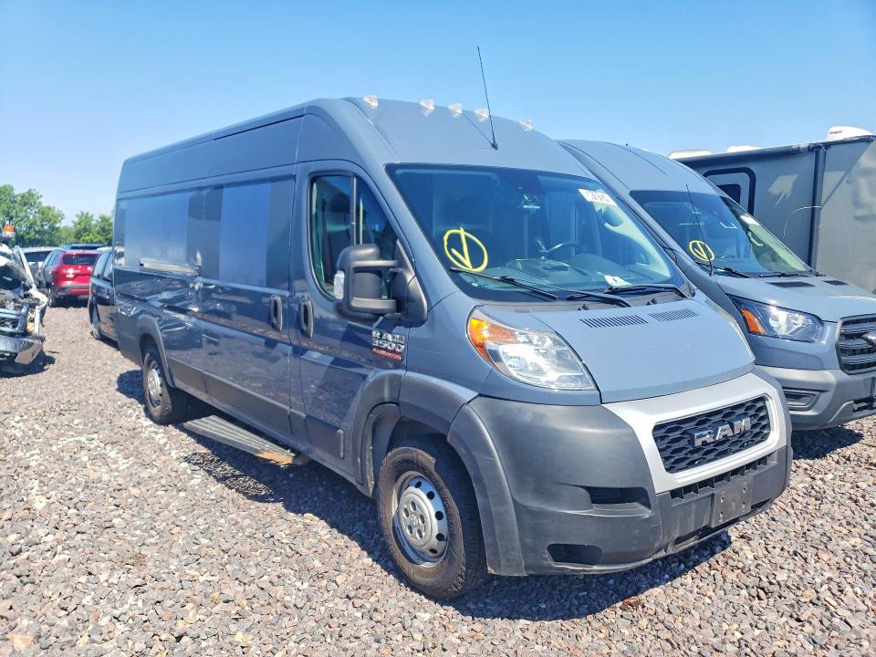 2021 Ram Promaster 3500 მანქანა იყიდება აუქციონზე, vin: 3C6MRVJG3ME541225, აუქციონის ნომერი: 58181576