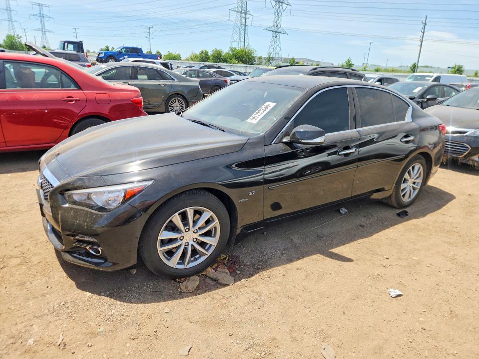 Auction sale of the 2015 Infiniti Q50, vin: JN1BV7AR3FM410957, lot number: 56100386