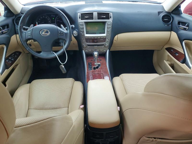 55222596 :رقم المزاد ، JTHCK262582027298 vin ، 2008 Lexus Is مزاد بيع