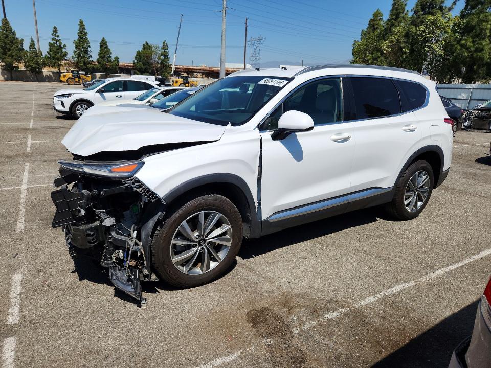 56091196 :رقم المزاد ، 5NMS33AD0KH038723 vin ، 2019 Hyundai Santa Fe مزاد بيع