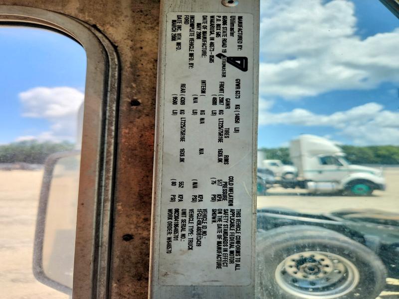 59189766 :رقم المزاد ، 1FCLE49L48DB13439 vin ، 2008 Ford E450 مزاد بيع