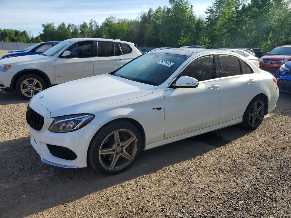 56761076 :رقم المزاد ، 55SWF4KB7FU038848 vin ، 2015 Mercedes-benz C مزاد بيع