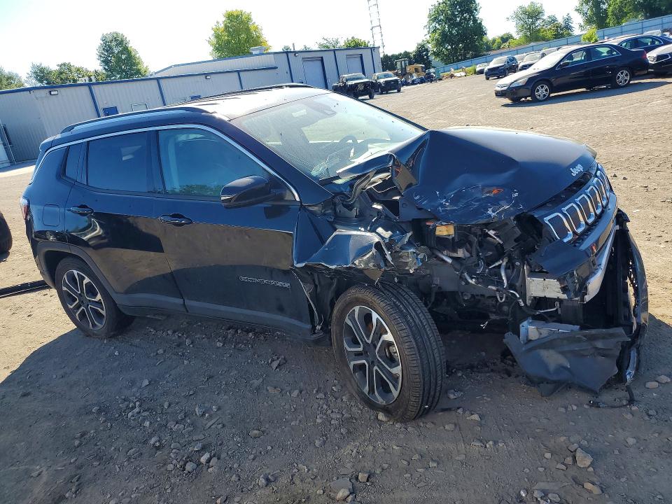 2022 Jeep Compass მანქანა იყიდება აუქციონზე, vin: 3C4NJDCB1NT227361, აუქციონის ნომერი: 55641776